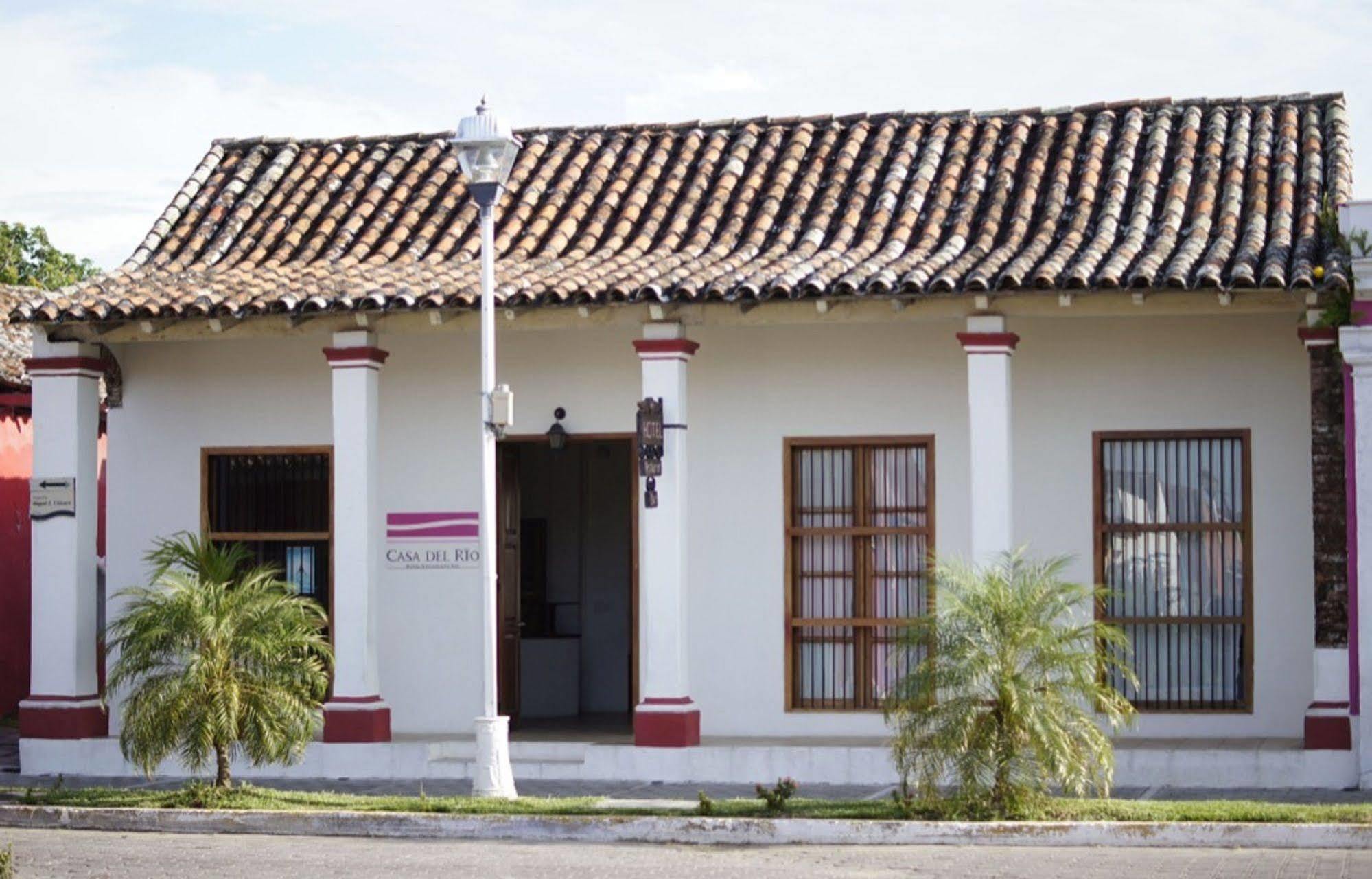 Hotel Casa Del Rio Tlacotalpan Exterior foto